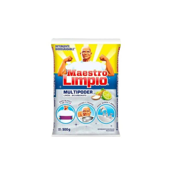 Detergente en Polvo Maestro Limpio